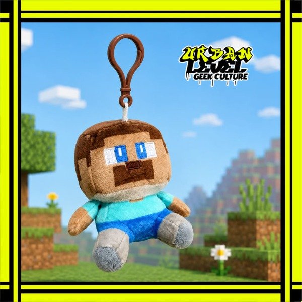 Producto - Llavero Peluche Minecraft - Steve  Varios Tamaños - 0