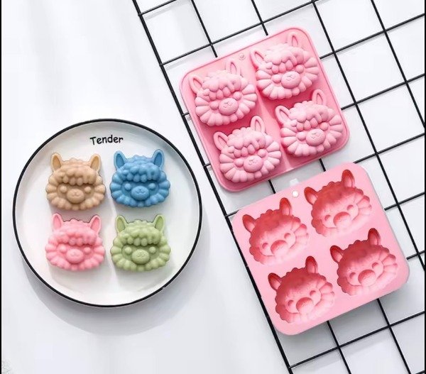 Producto - Molde Llama x 4.