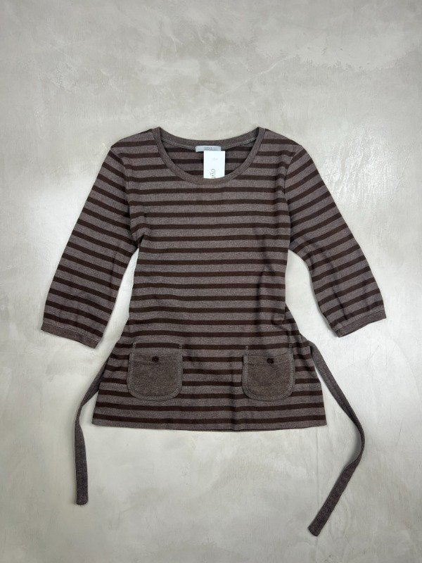 Producto - Brown Striped Tshirt