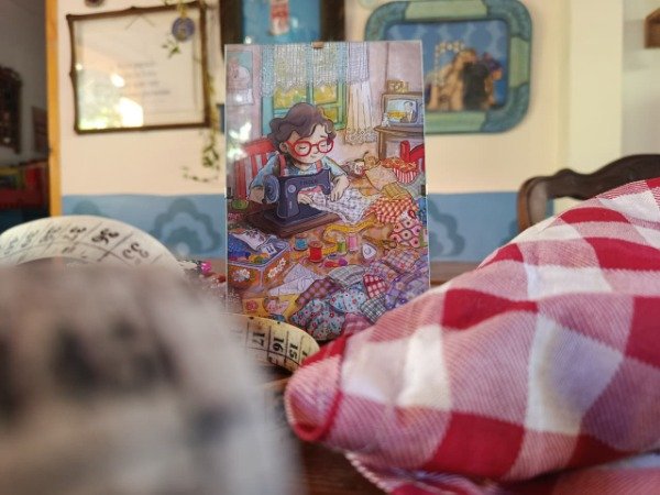 Producto - Cuadrito DOÑA COSTURERA