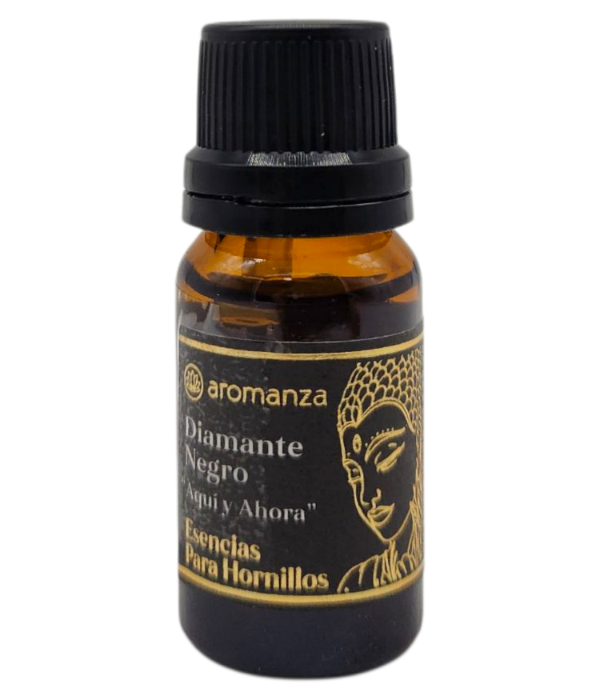 Producto - Esencia Hornillos Aromanza 10Ml - Diamante Negro (Aquí Y Ahora)