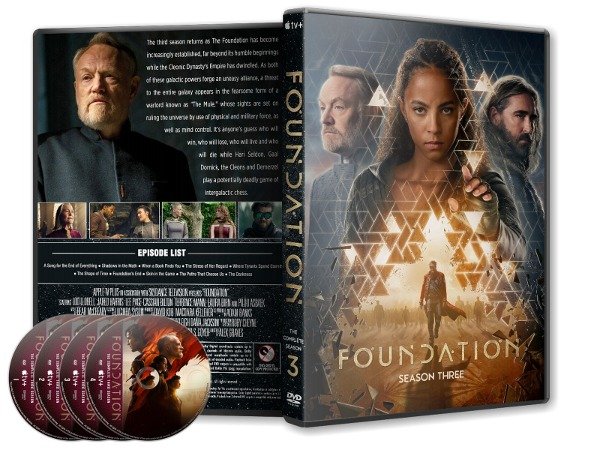Producto - Foundation Temporada 3 Serie Dvd Latino/ingles Subt Español