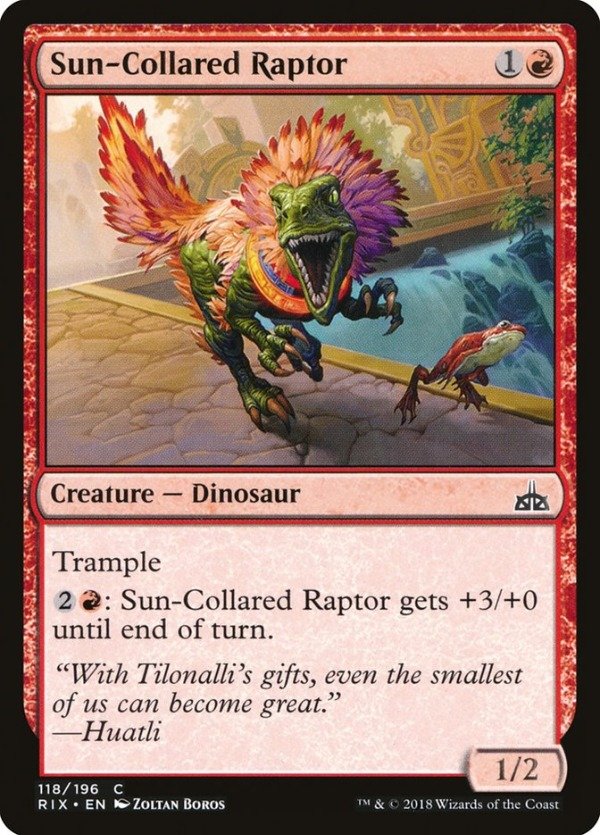Producto - Sun-Collared Raptor  Rivals of Ixalan