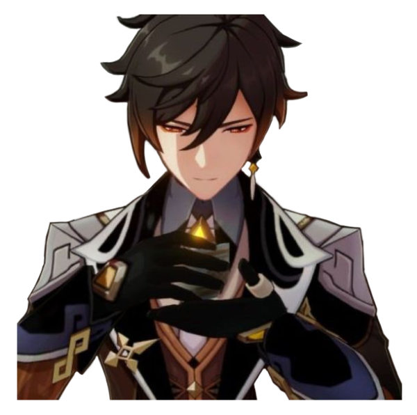 Stickers Zhongli Genshin Impact Solanin Store