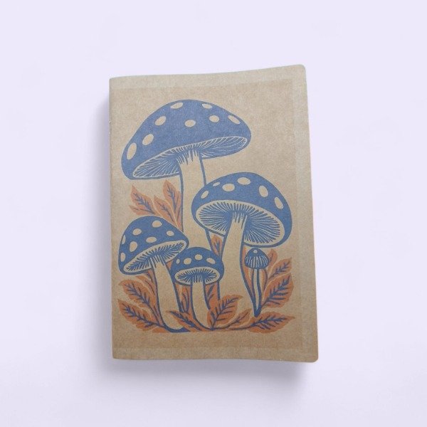 Producto - LIBRETA KRAFT HONGOS