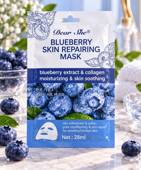 Producto - MASCARILLA FACIAL HIDRATANTE ARANDANOS