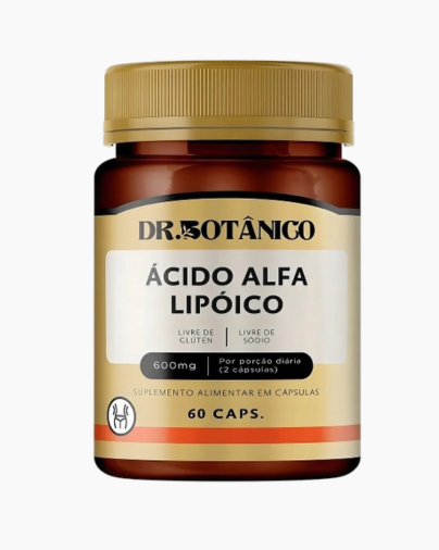 Producto - Acido Alfa Lipoico 600Mg - 60 Capsulas - Dr Botánico