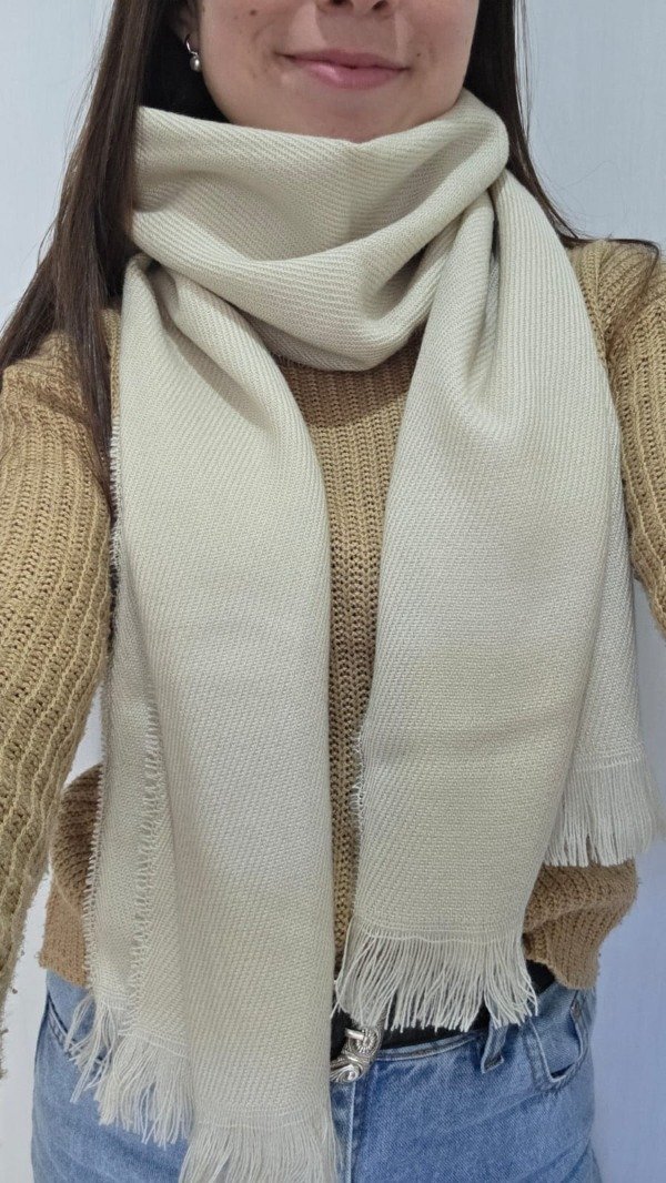Producto - Bufanda Crema