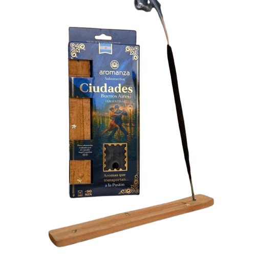 Producto - Kit sahumerios Ciudades Buenos Aires con porta sahumerio