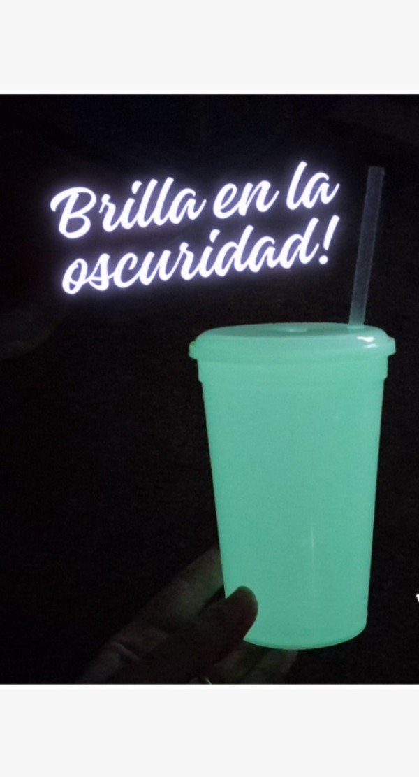 Producto - VASO GLOW FLUORESCENTE X500ML