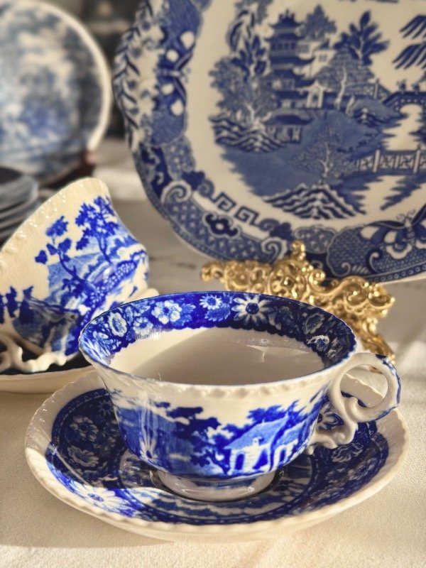 Producto - Taza y plato de té Adams - 0