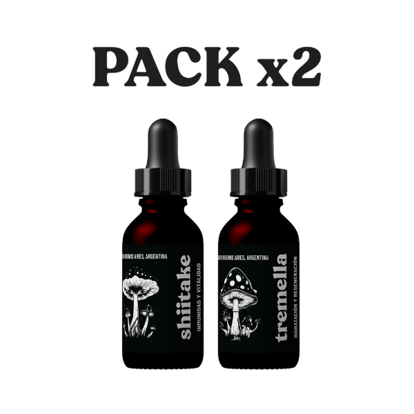 Producto - Pack x2 Doble Extracto 30ml Tremella Shiitake