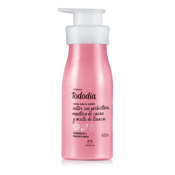 Producto - Crema Nutritiva Frambuesa y Pimienta Rosa 400 ml