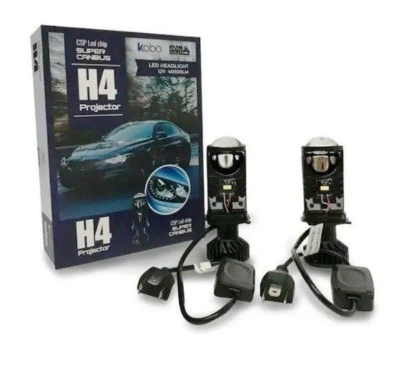 Producto - JUEGO CREE LED KB1 PROYECTOR LUPA H4