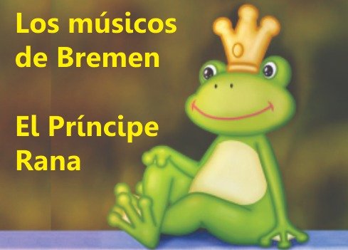 Producto - LOS MUSICOS DE BREMEN - EL PRINCIPE RANA