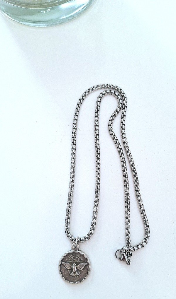 Producto - Collar medalla Espíritu Santo - 1