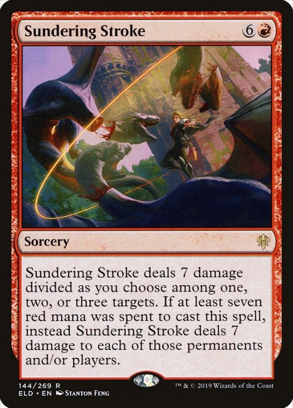 Producto - Sundering Stroke #144  Throne of Eldraine
