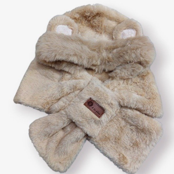 Producto - Gorro Osito con Bufanda Marron