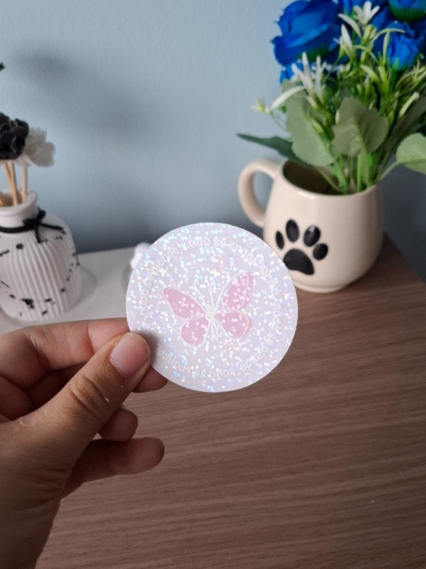 Producto - Stickers brillantes - Colección "Motivacionales" 058 - Nada se pierde