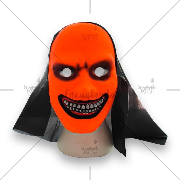Producto - Mascara Halloween Naranja x 1u