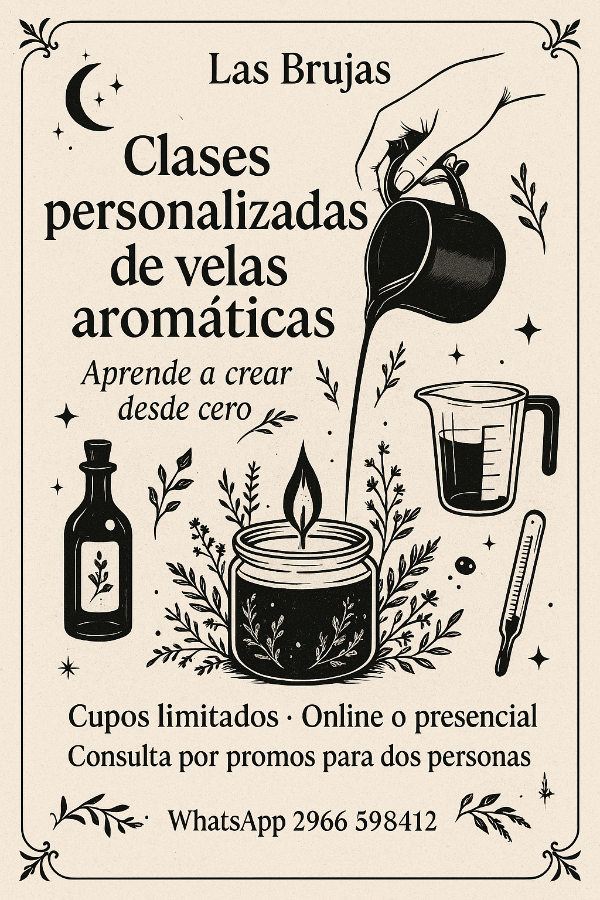 Producto - Clases personalizadas Velas Aromáticas (Presencial)