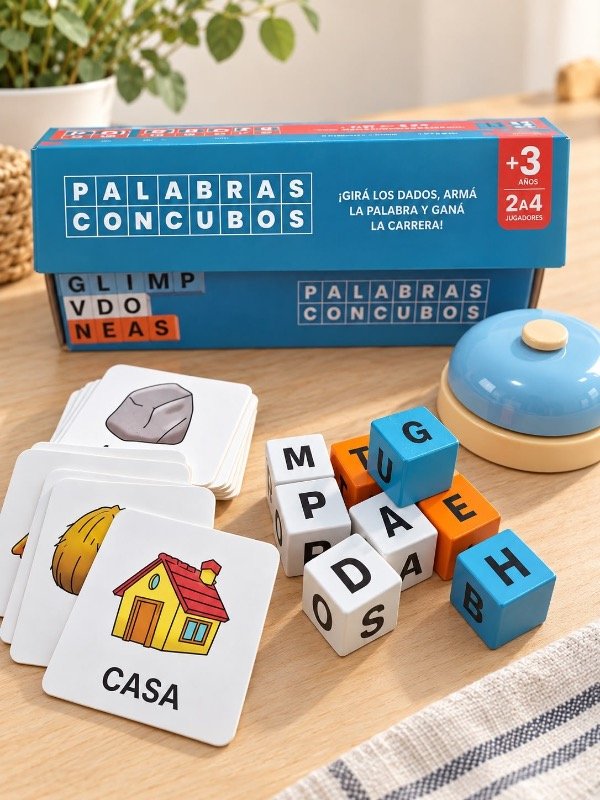 Producto - Palabras con Cubos - 0