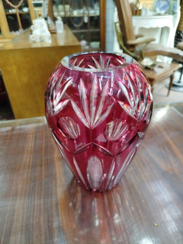 Producto - Antiguo Florero Jarrón tallado