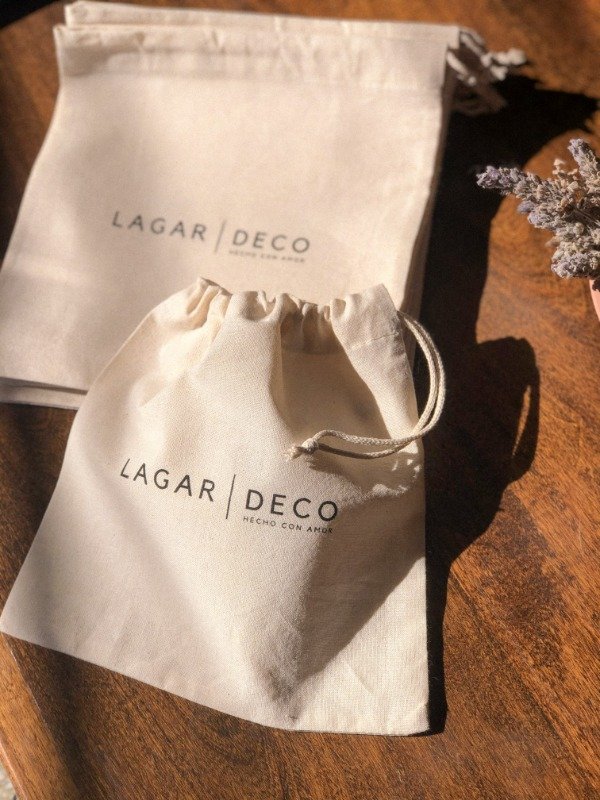 Producto - Bolsas frunce de lienzo 30x30