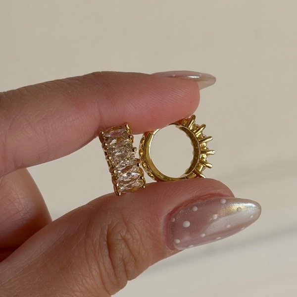 Producto - Aros niki dorados - 1