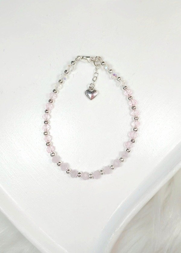Producto - PULSERA REGULABLE CRISTAL ROSA