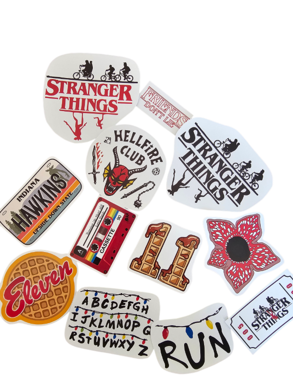 Producto - Sticker stranger things x12