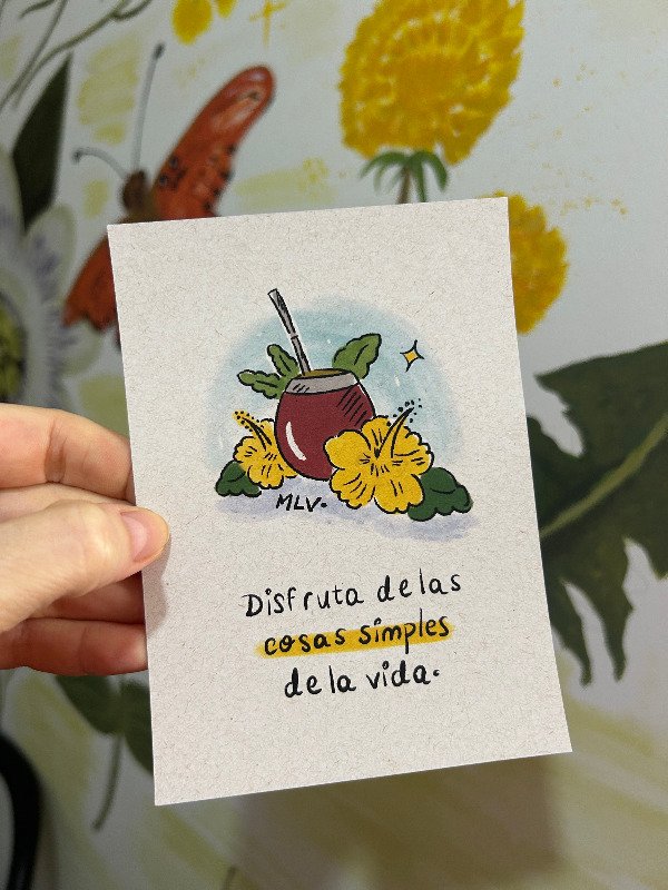 Producto - Postal - Cosas simples