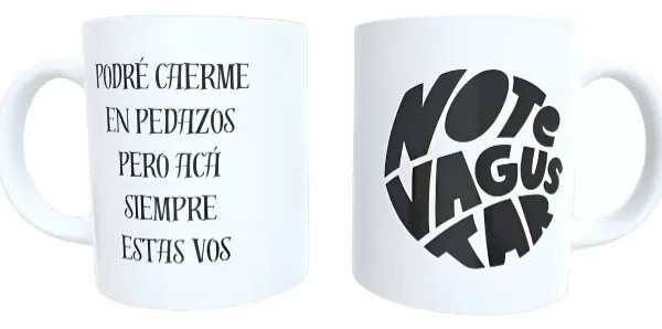 Producto - Taza - No te va gustar frase 3