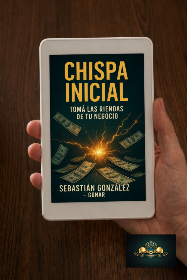 Producto - Chispa Inicial - Toma las riendas de tu Negocio - "Ebook" - Sebastián González