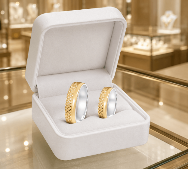 Producto - Par Alianzas Oro y Plata (T-7771) - 2