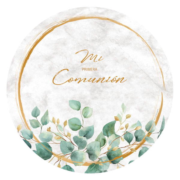 Producto - Plato de sitio x12u. Mi comunión