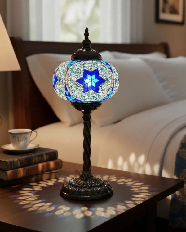 Producto - Lampara Velador Turco 50x20cm