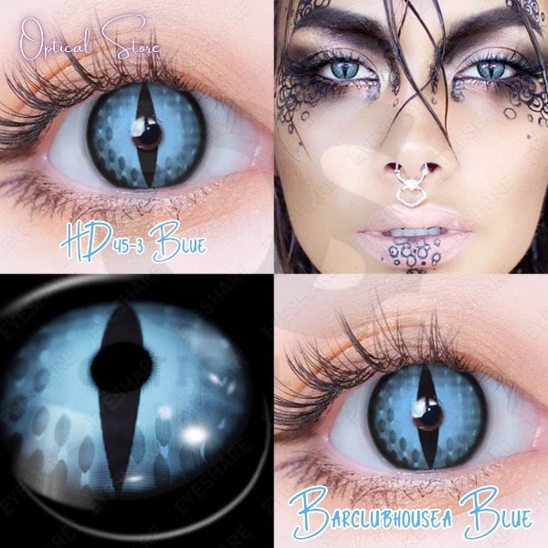 Producto - Lentes de contacto fantasía HD45 blue 2