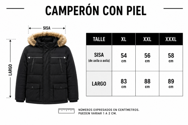 Producto - Camperón con piel y capucha desmontable - 3