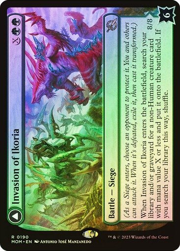 Producto - Invasion of Ikoria // Zilortha, Apex of Ikoria (Foil)