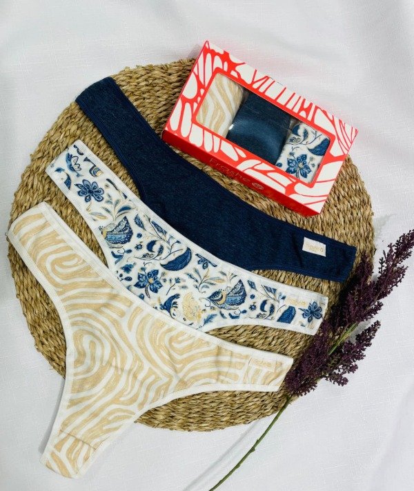 Producto - Art. 5013 - FRASHE - PACK X3 Colaless Algodon Mediterraneo