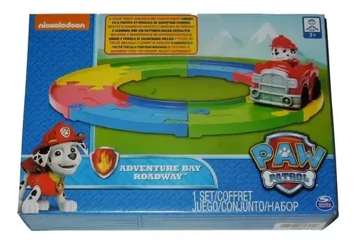 Producto - Paw Patrol Pista De Colores Marshall Con Su Vehiculo