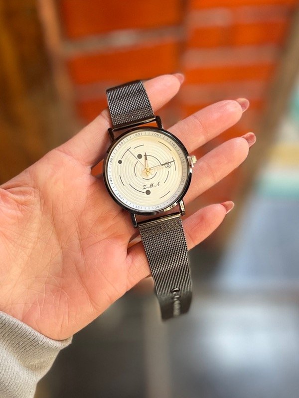 Producto - Reloj metalico negro hombre 2