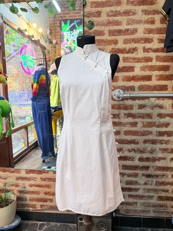 Producto - VESTIDO WHITE QIPAO
