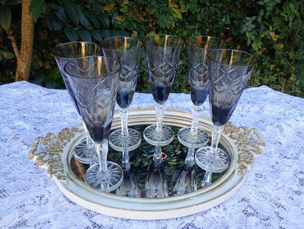 Producto - Juego de 6 copas de cristal para vino blanco - 0
