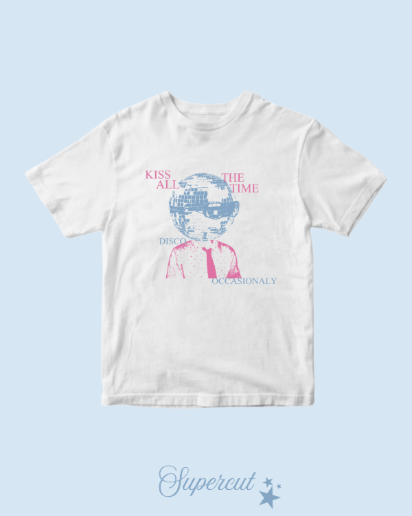 Kiss all the time disco Harry remera — imagen 2