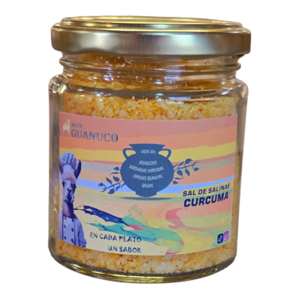 Producto - Sal saborizada Cúrcuma