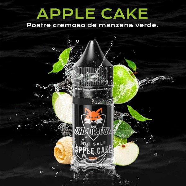 Producto - SALT VAPOR FOX Apple Cake 30ml
