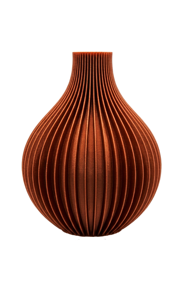 Producto - Florero Texturado Orgánico (19x15 cm) - Para Flores Secas y Botánica Preservada - 3