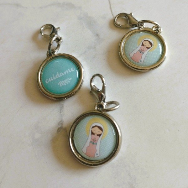 Producto - MEDALLITAS PARA COLGAR - VIRGEN NIÑA